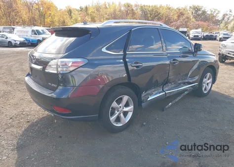 2010 Lexus Rx 350 from USA, damaged, VIN 2T2BK1BA6AC002109